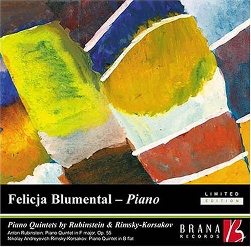 

CD диск Rubinstein / Rimsky-Korsakov / Blumental / Morris: Piano Quintet