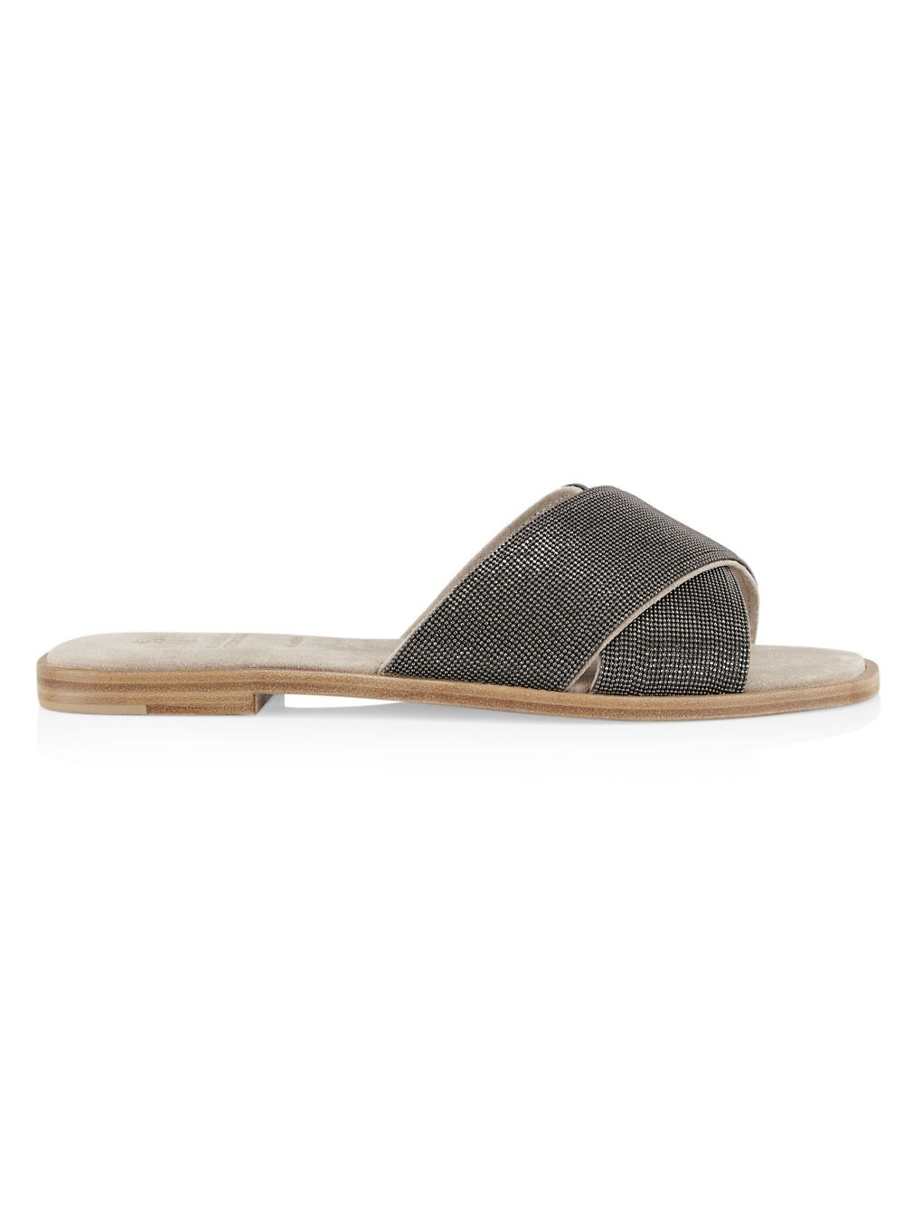 

Кожаные шлепанцы Monili Brunello Cucinelli