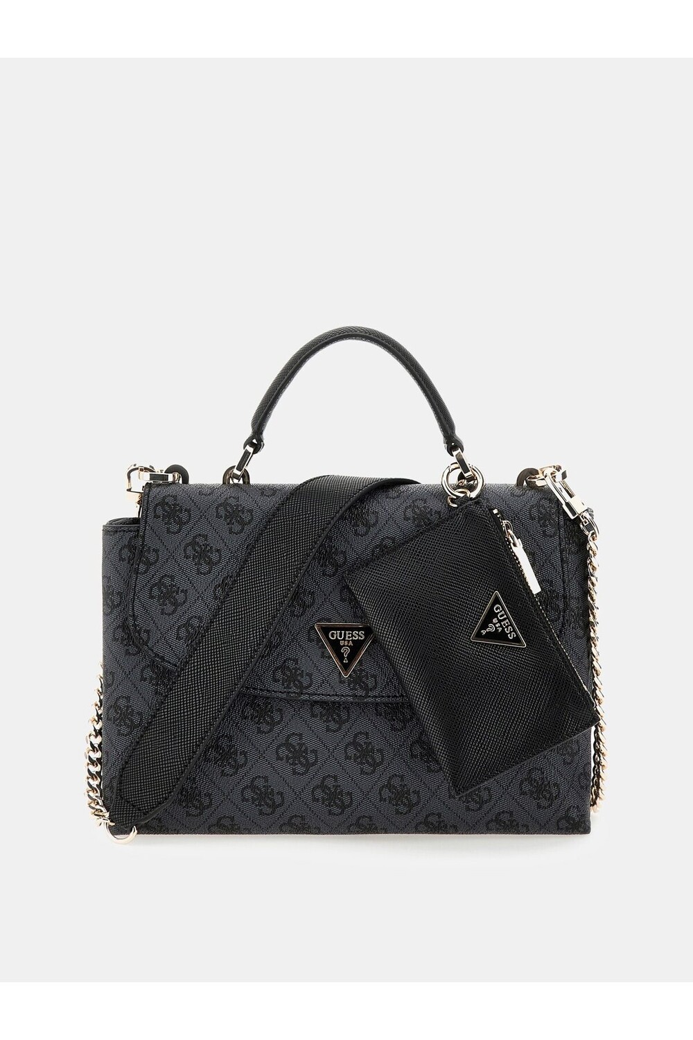 

Женская сумка через плечо Eco Brenton Guess, серый