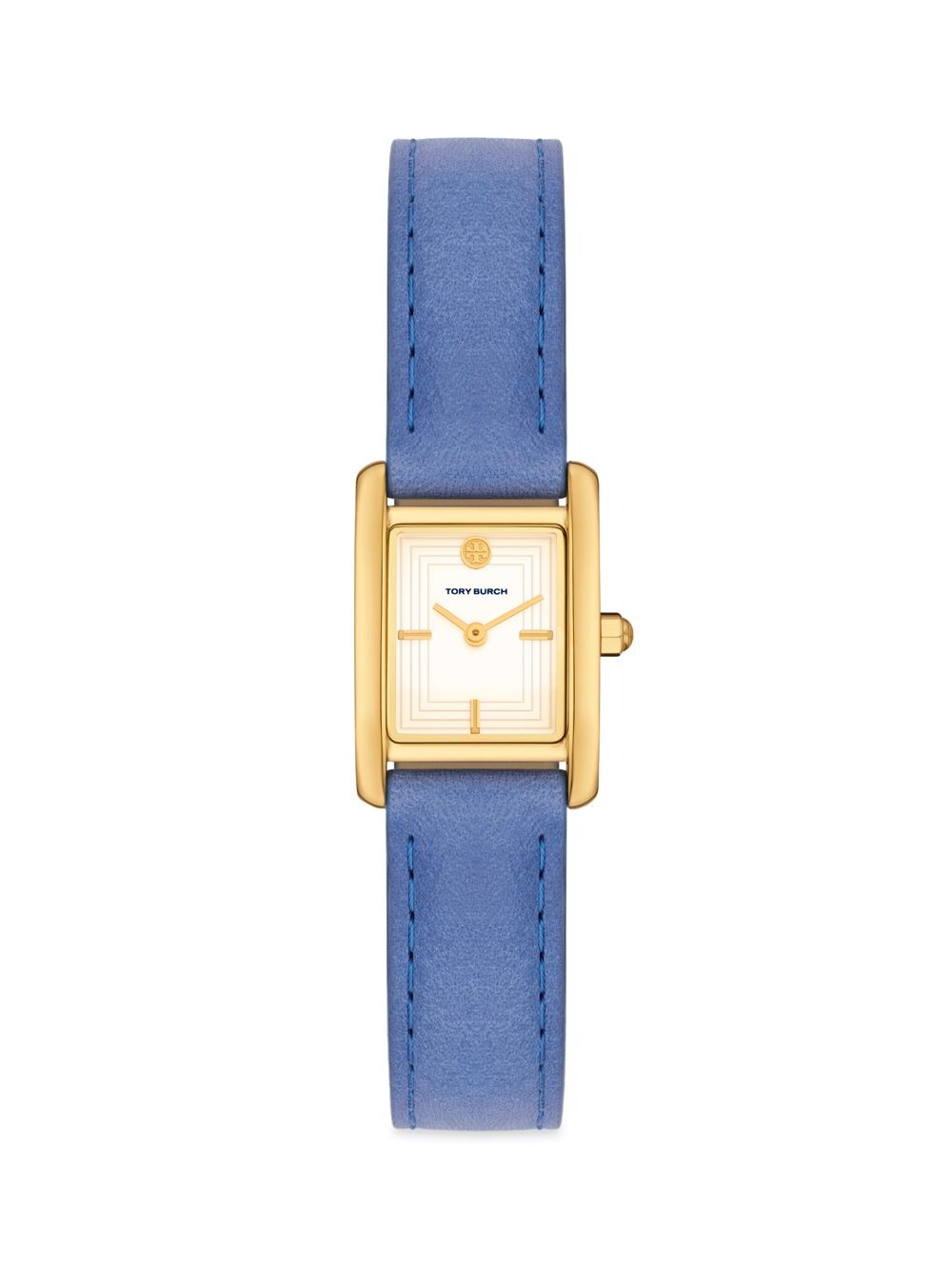

Часы Eleanor Mini Goldtone из нержавеющей стали и кожаного ремешка Tory Burch, зеленый