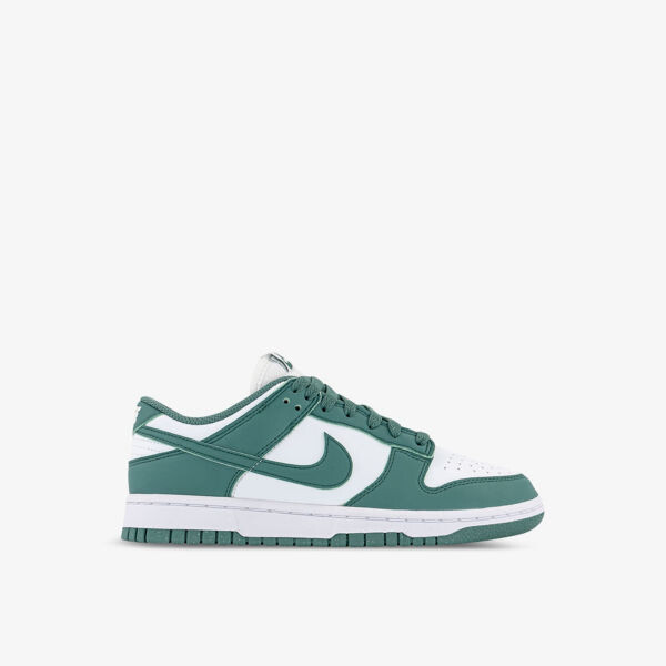 

Кроссовки Dunk из кожи с низким верхом и вставками Nike, белый