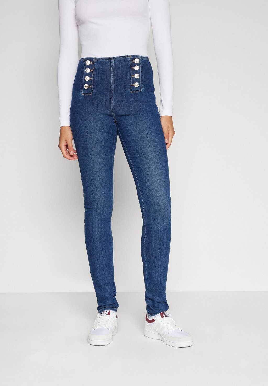 

Джинсы Skinny Fit ONLY ONLDAISY BUTTON, цвет dark blue denim