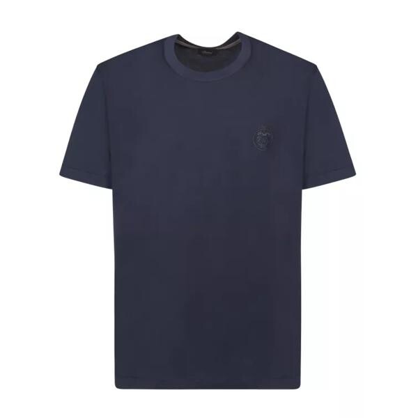 

Футболка cotton t-shirt Brioni, синий