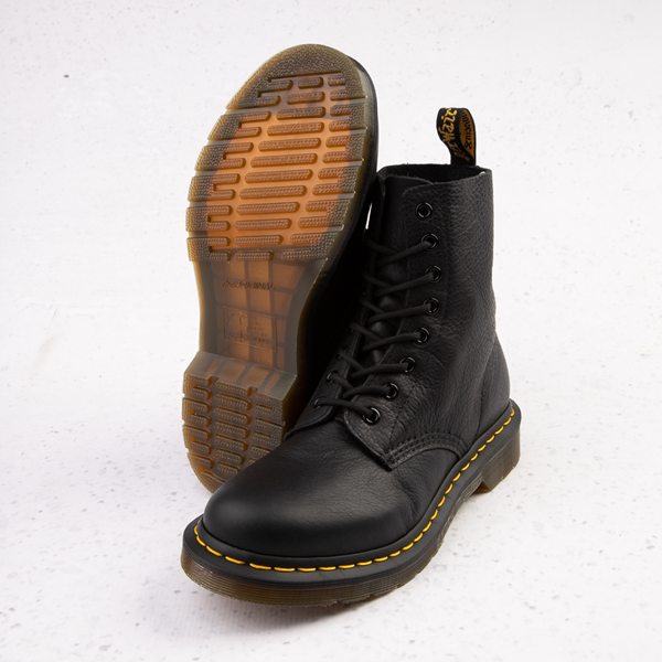 Dr. Martens Женские ботинки 1460 Pascal с 8 люверсами, черный 1460 pascal frnt zip 8 eye boot