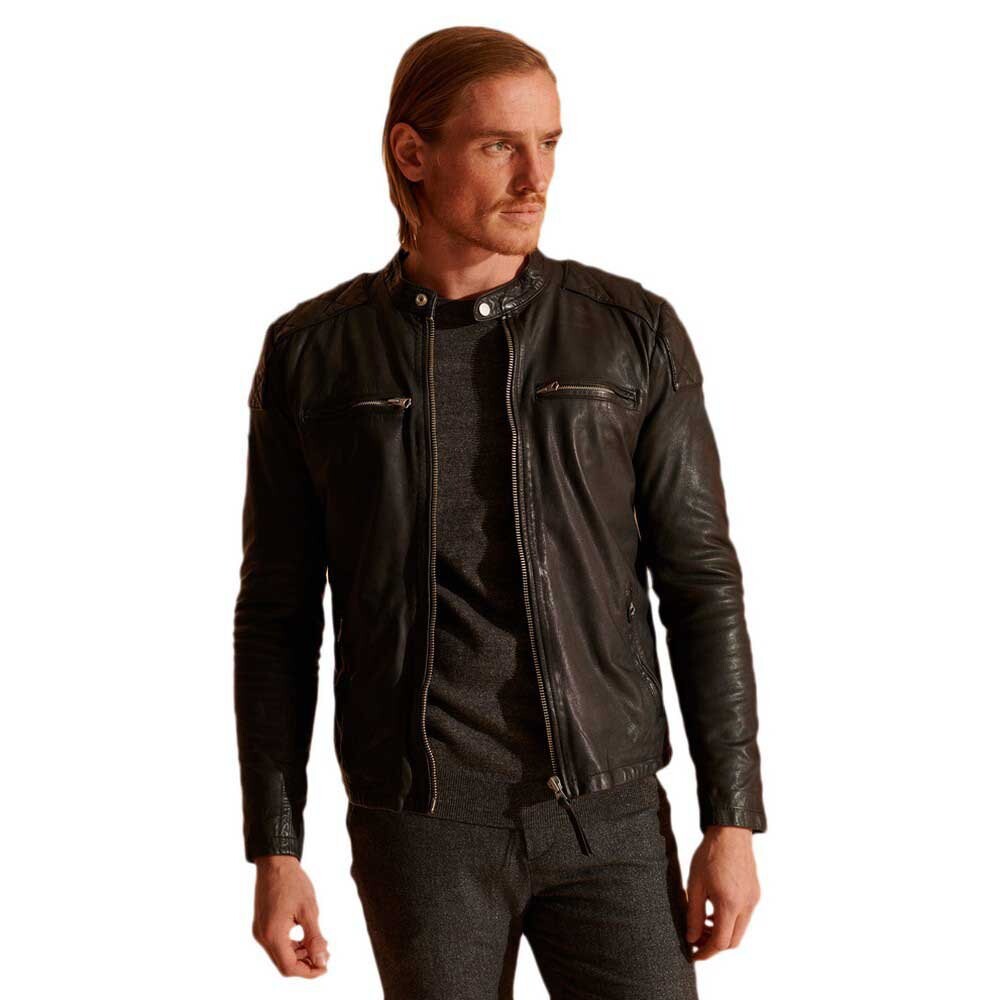 

Куртка Superdry Moto Racer, коричневый