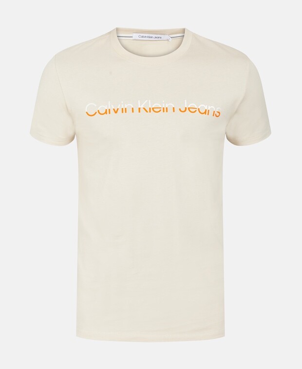 

Футболка Calvin Klein Jeans, естественный