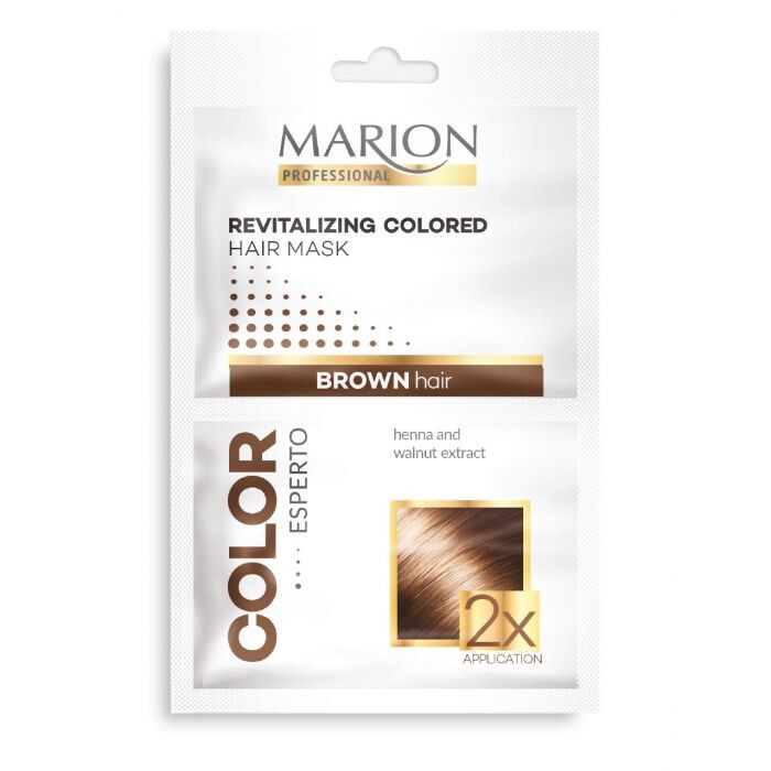

Маска для волос Mascarilla Capilar Revitalizante Color Marrón Marion, Marrón