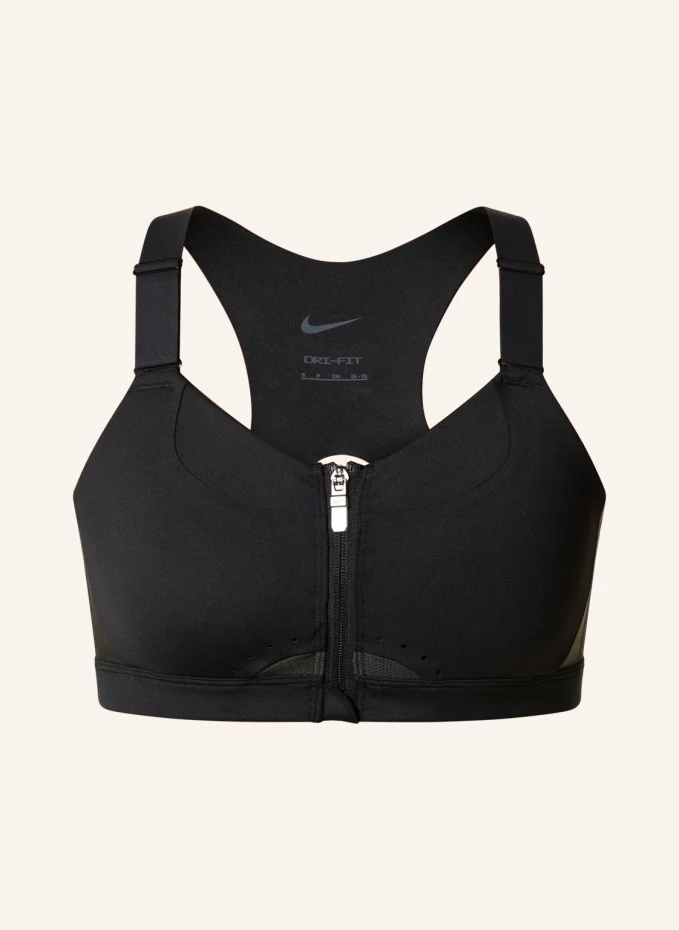 

Спортивный бюстгальтер dri-fit alpha Nike, черный