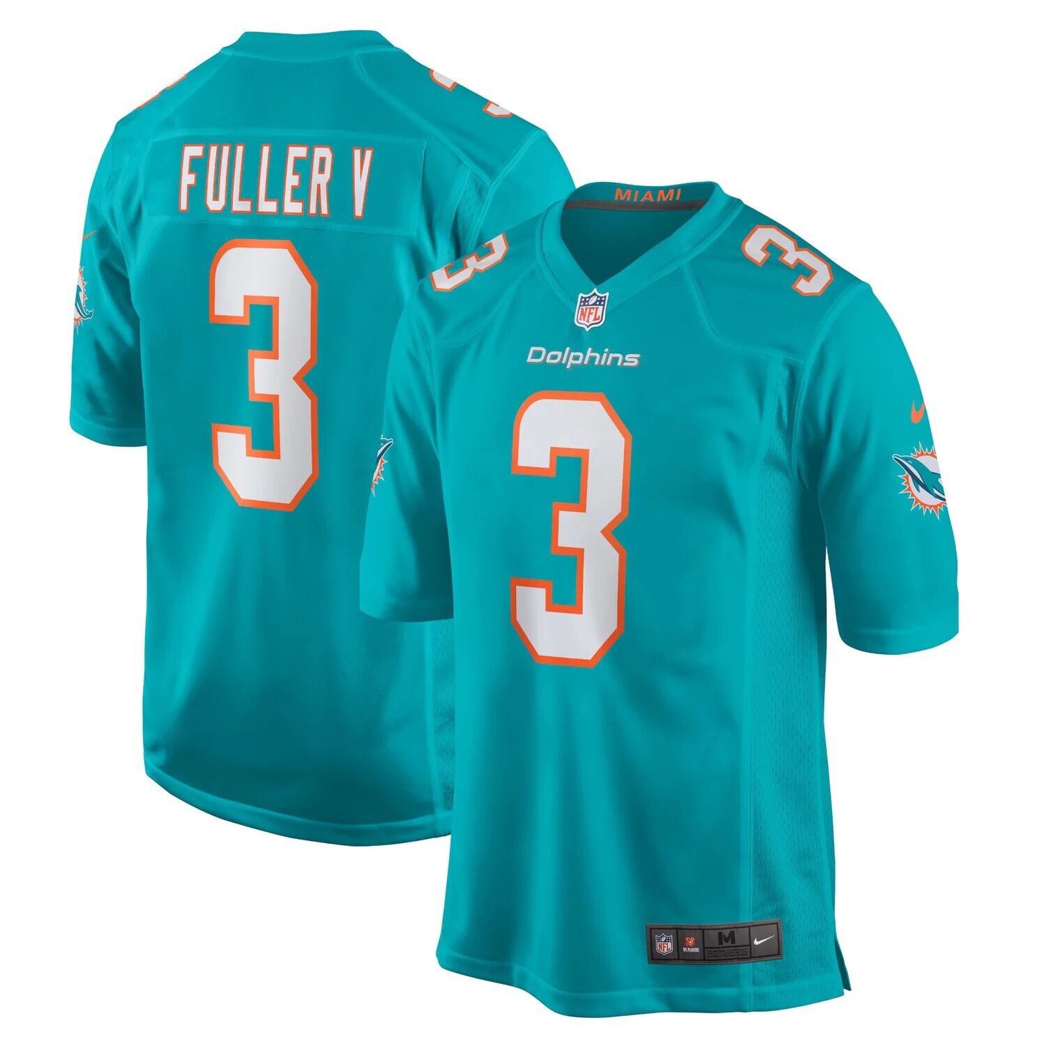 

Мужское джерси Will Fuller V Aqua Miami Dolphins Game Nike