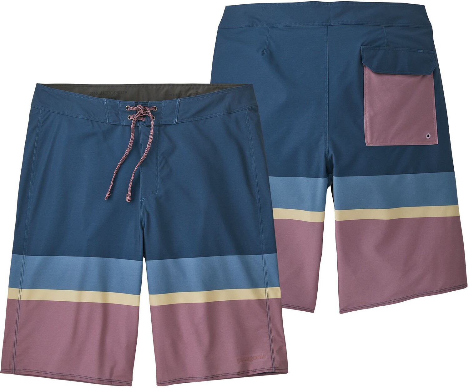 

Шорты для доски Hydropeak — мужские, внешний шов 21 дюйм Patagonia, фиолетовый