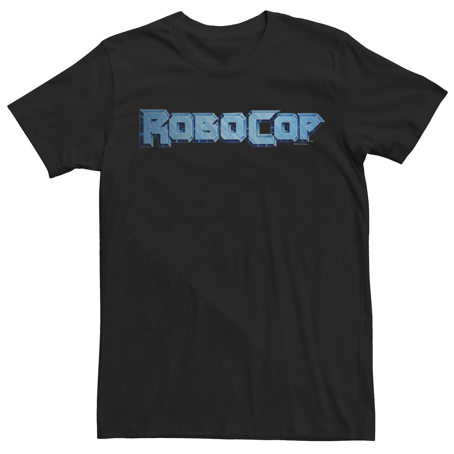 Мужская синяя футболка с логотипом RoboCop Licensed Character фигурка reaction figure robocop – robocop damaged 9 5 см