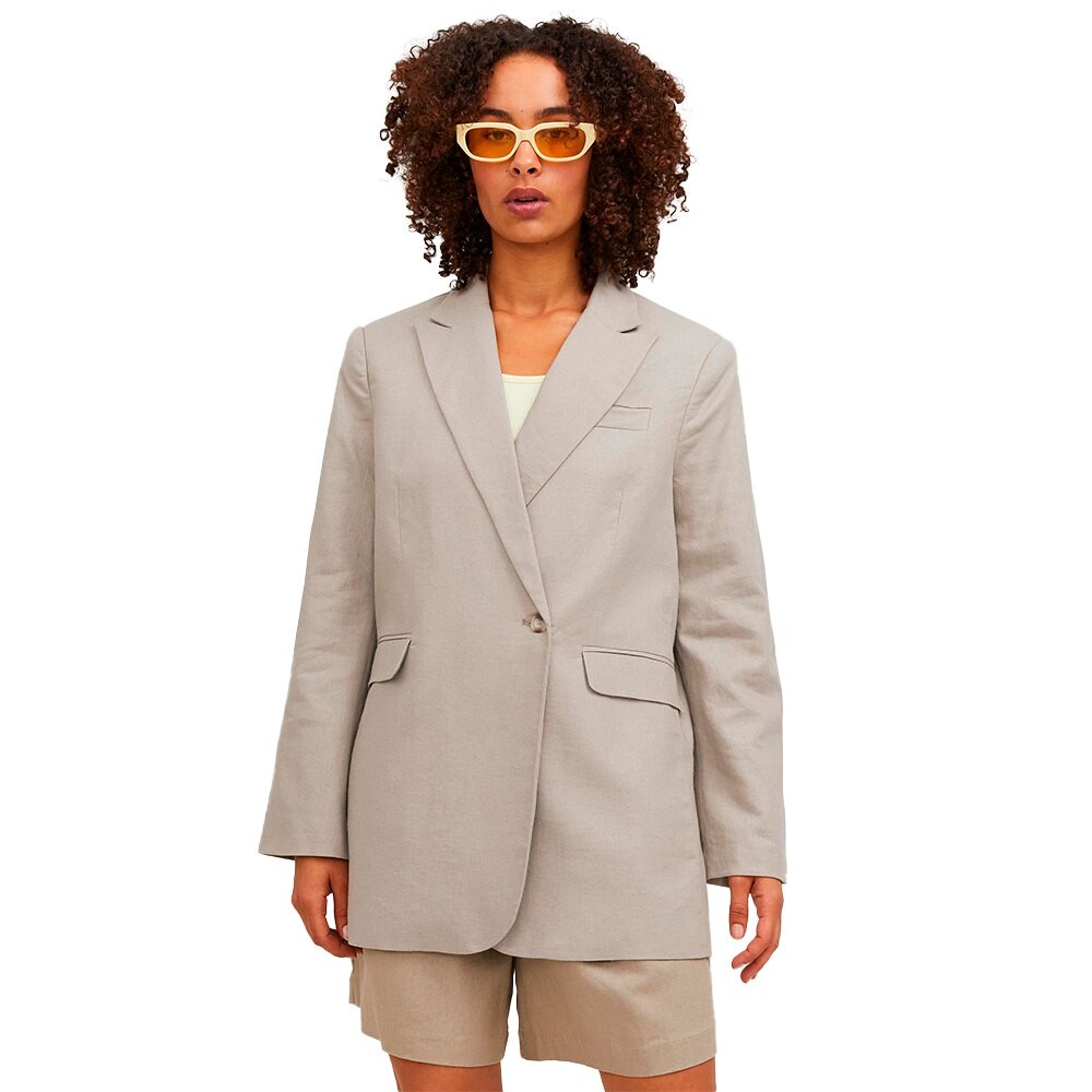 

Блейзер Jack & Jones Mary Linen JJXX, бежевый