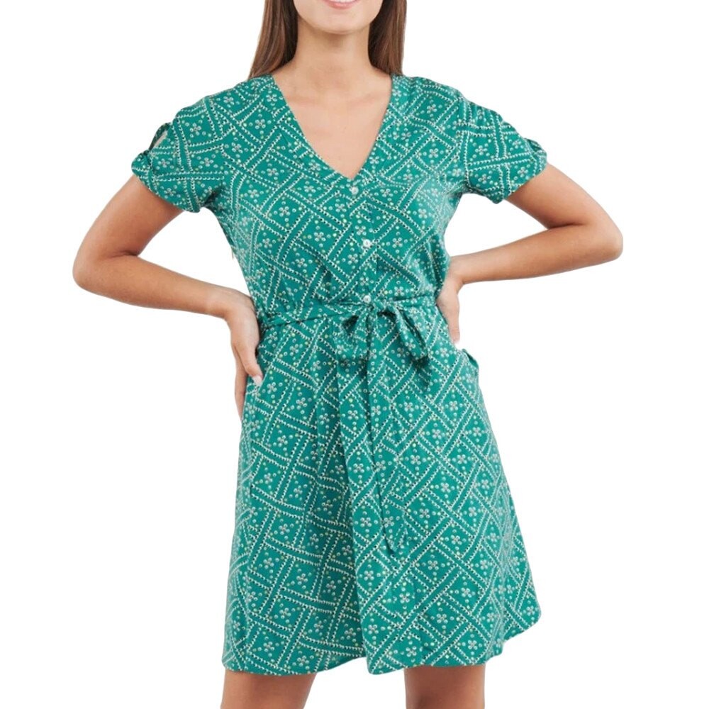 

Платье Only Ricky Short Sleeve, зеленый
