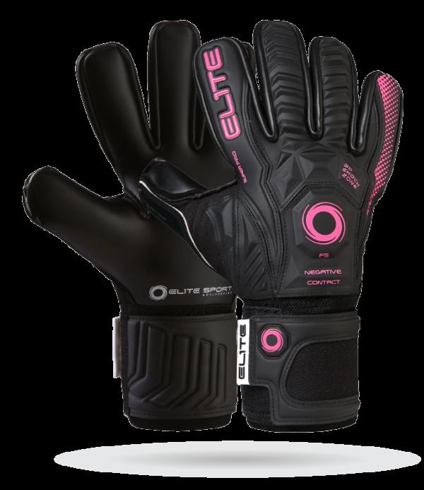 Перчатки вратарские Forza, размер 7 Elite Sports, черный тренажер ролик sport elite es 0104 двойной