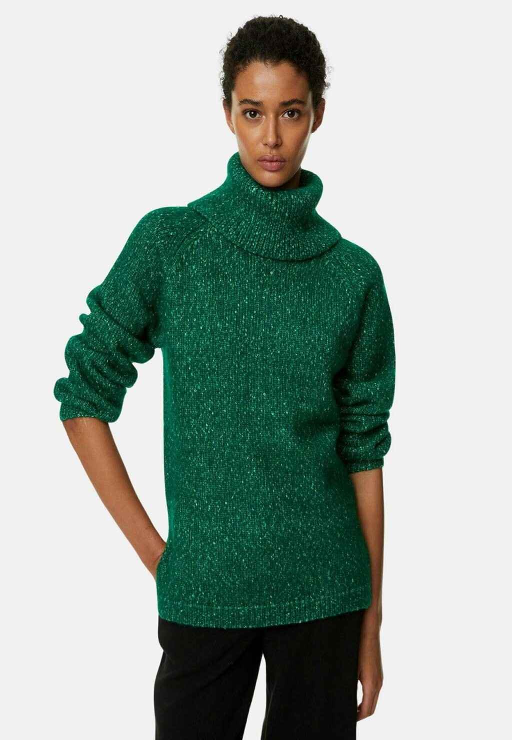 

Свитер Marks & Spencer, зеленый меланж