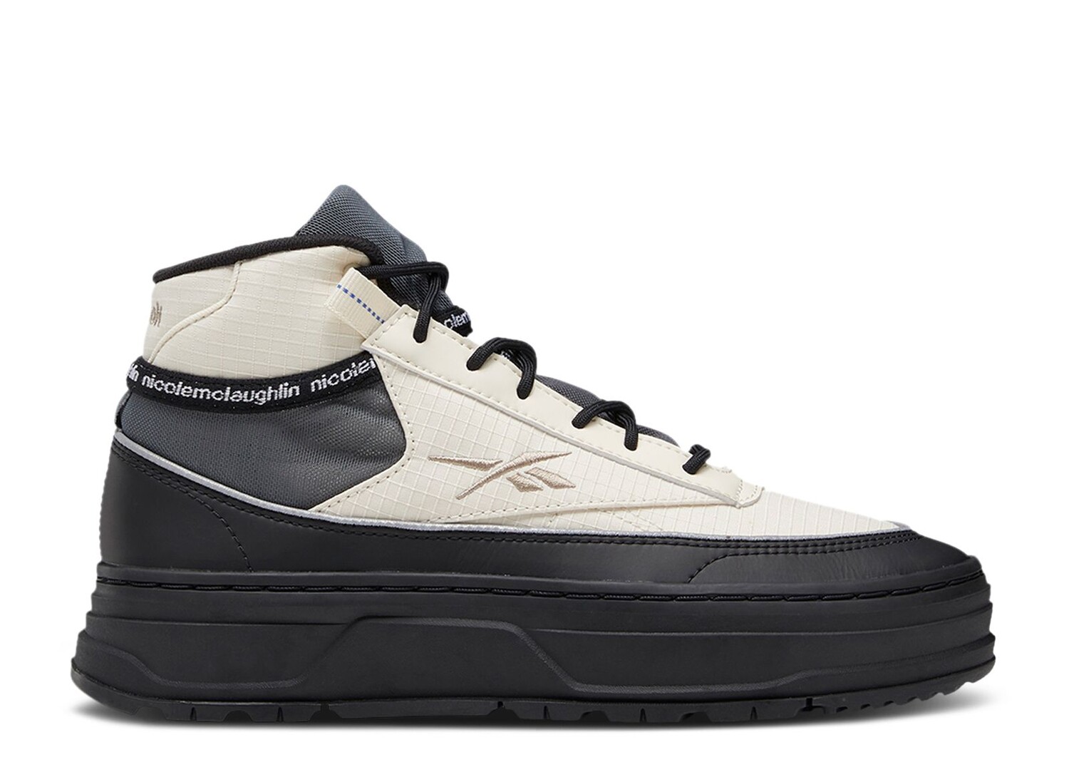 

Кроссовки Reebok Nicole Mclaughlin X Wmns Club C Geo Mid, кремовый, Бежевый