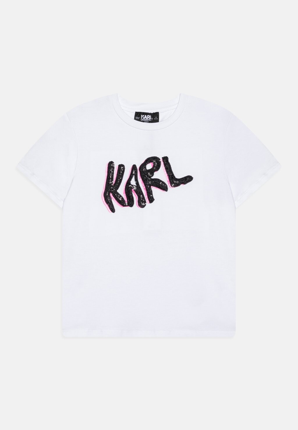 

Футболка с принтом Karl Lagerfeld, цвет white