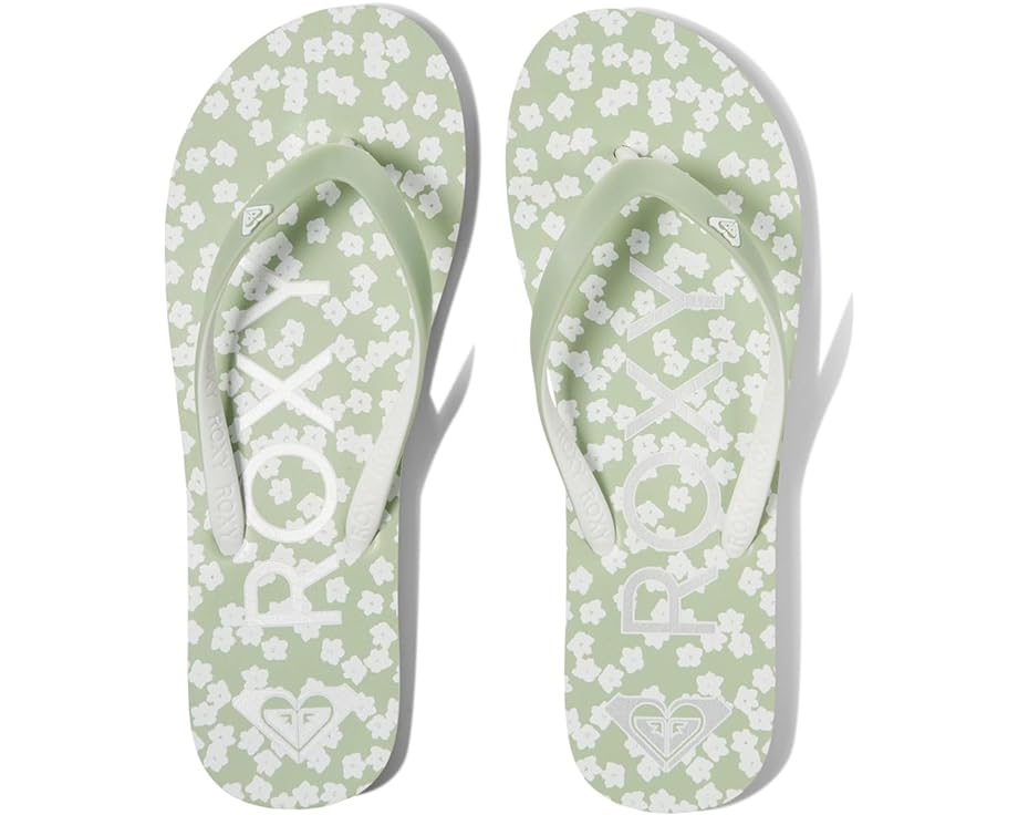 Сандалии Roxy Tahiti VII, цвет Green/White