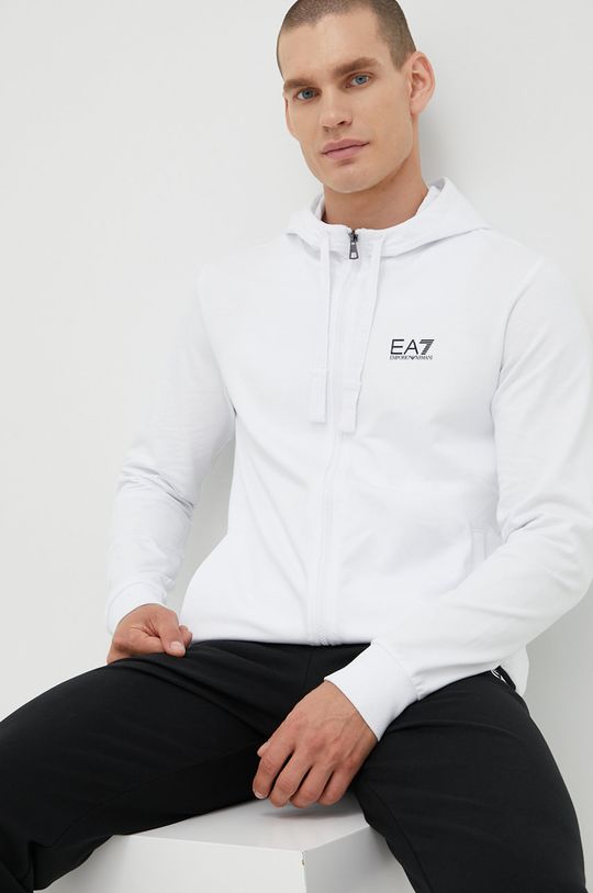Спортивный костюм EA7 Emporio Armani, белый