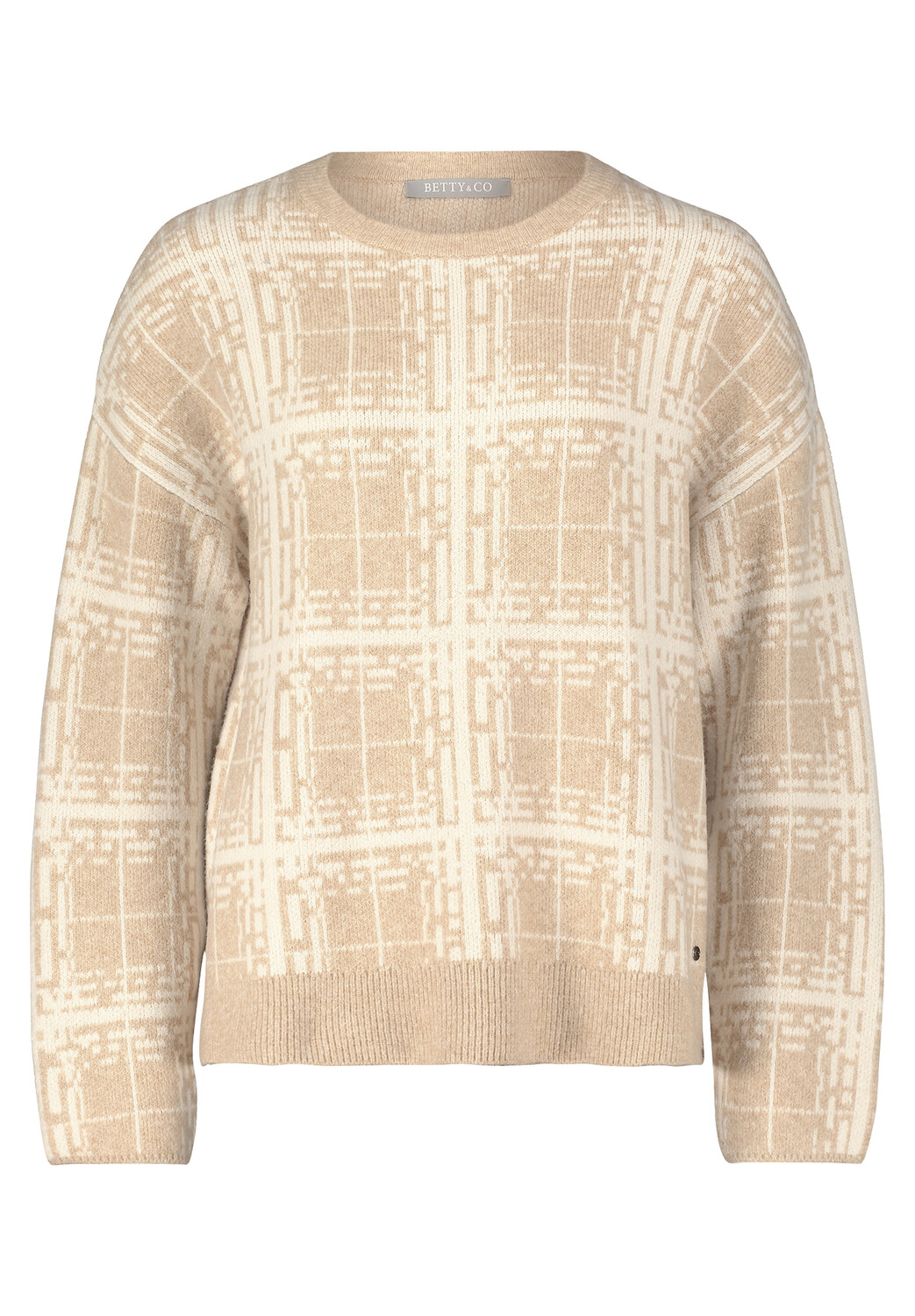 

Свитер BETTY & CO Strick mit Jacquard, кэмел