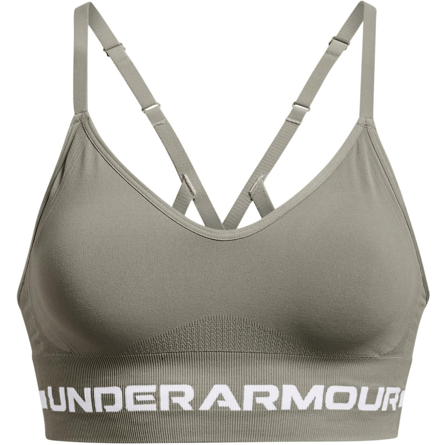 

Бюстгальтер Under Armour Sport BH SEAMLESS, цвет grove green