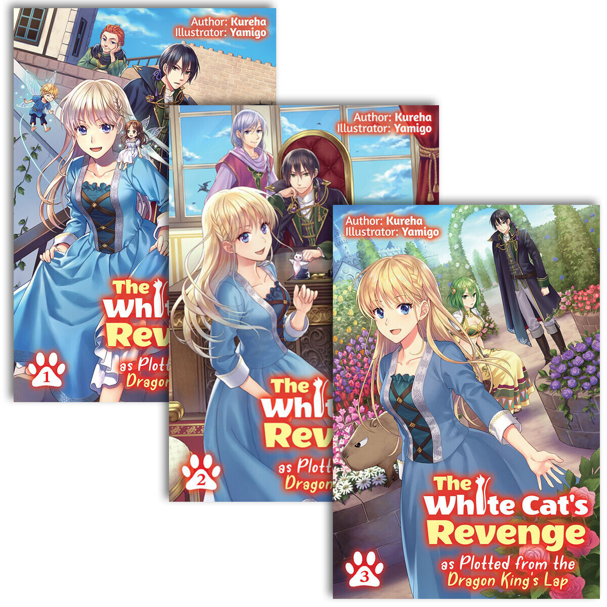 

Новелла The White Cat's Revenge as Plotted from the Dragon King's Lap Novel (1-3) Bundle