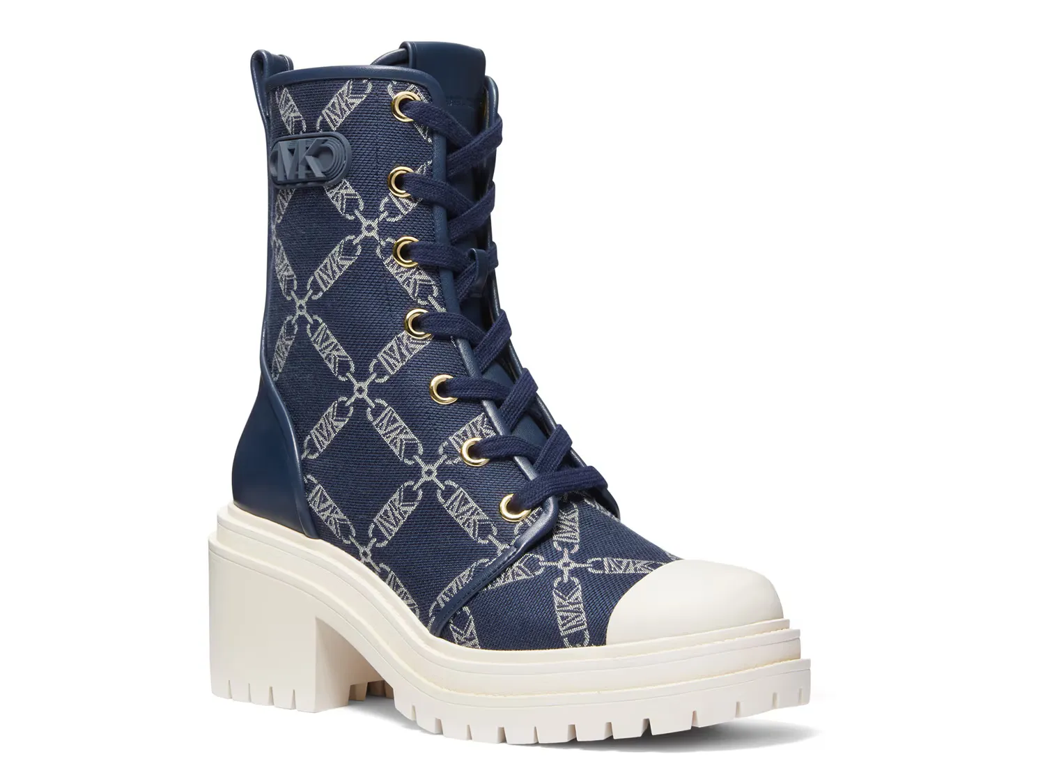 

Ботильоны Hanley Combat Bootie Michael Michael Kors, темно-синий/мультиколор