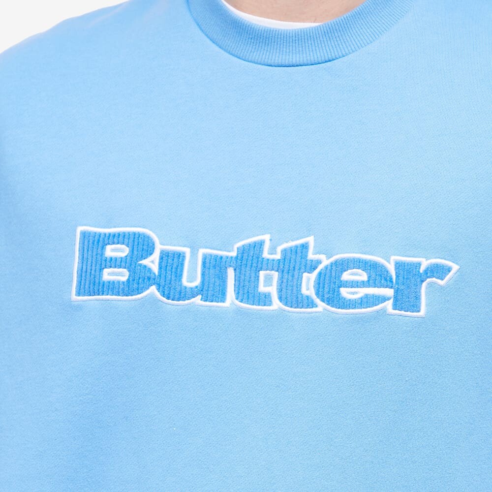 

Свитшот с круглым вырезом и логотипом Butter Goods