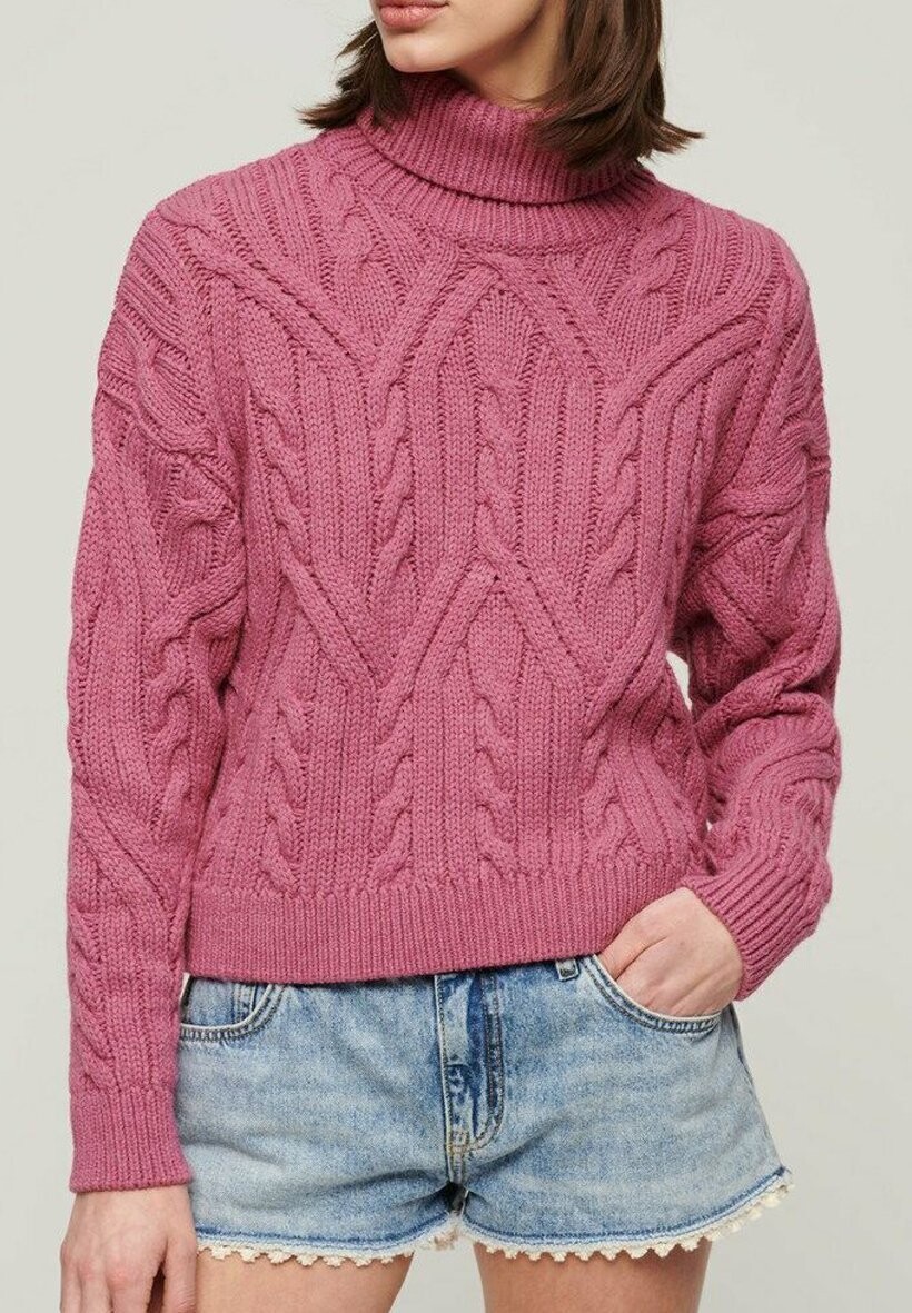 

Джемпер TWIST Superdry, розовый