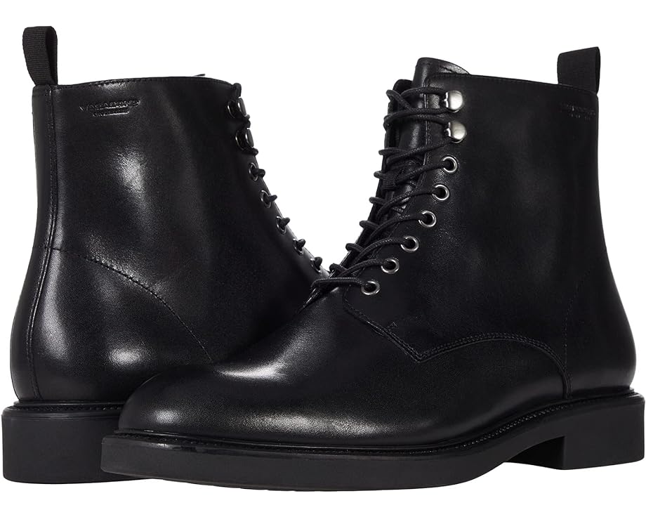 Ботинки Vagabond Shoemakers Alex M Leather Lace Up Boot, черный цена и фото