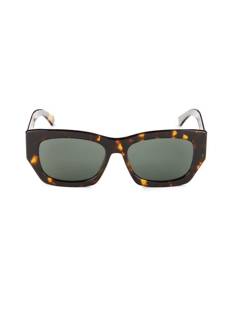 

Прямоугольные солнцезащитные очки 56MM Jimmy Choo, коричневый