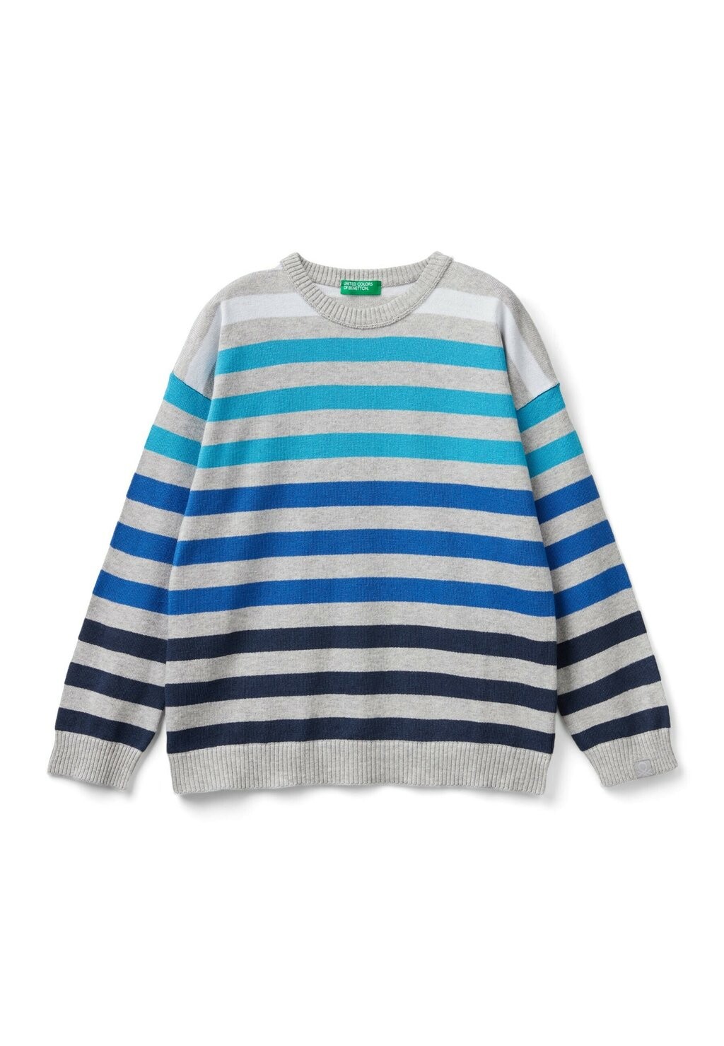 

Вязаный свитер United Colors of Benetton, цвет grey
