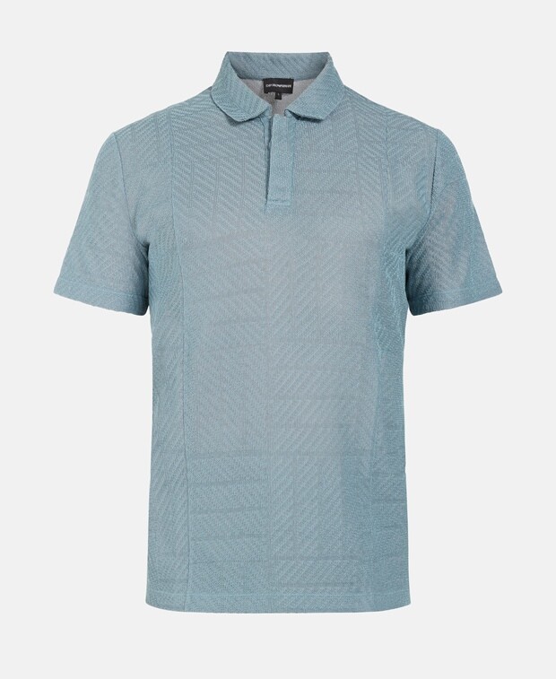 

Рубашка поло Emporio Armani, синий