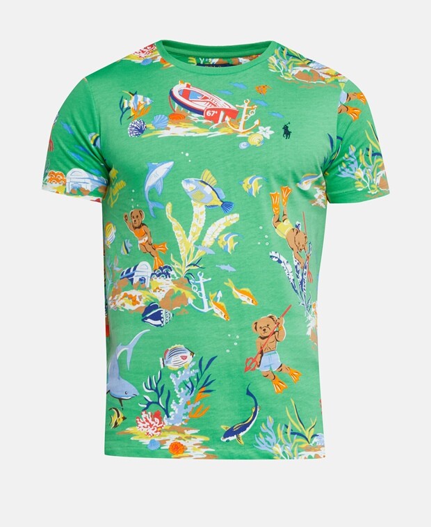 

Футболка Polo Ralph Lauren, зеленый