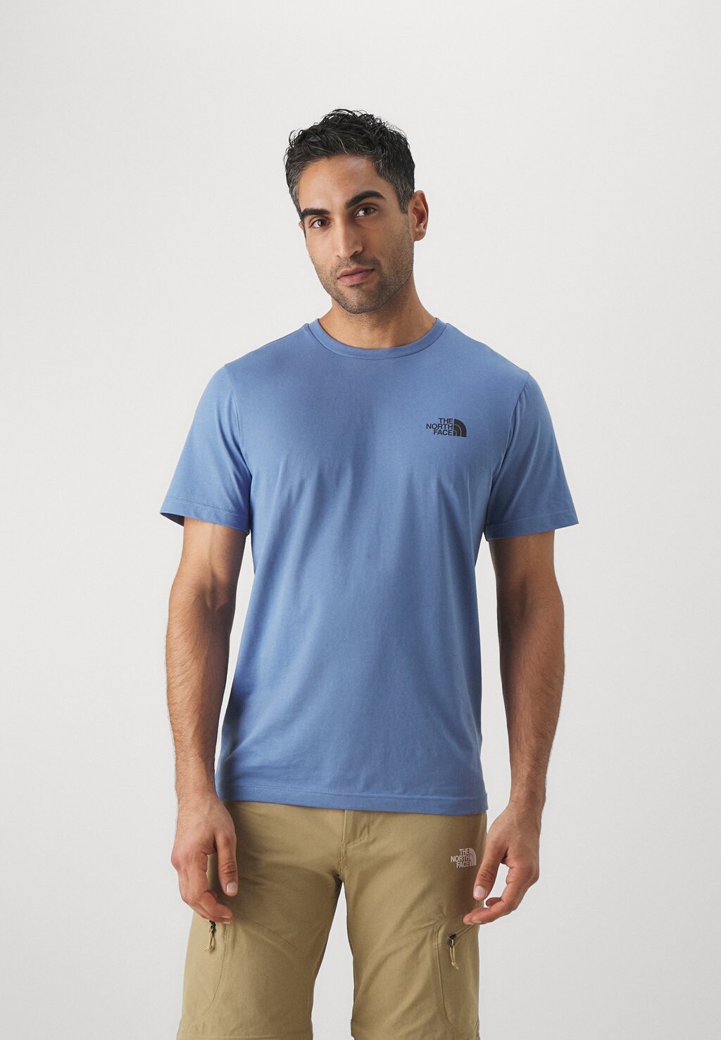 

Базовая футболка Simple Dome Tee The North Face, цвет indigo stone