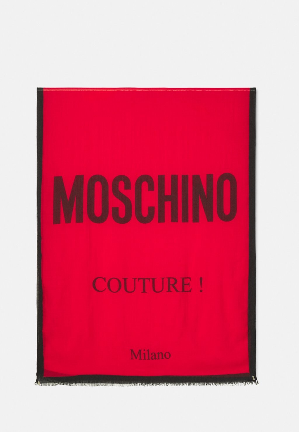 

Шарф MOSCHINO УНИСЕКС, красный