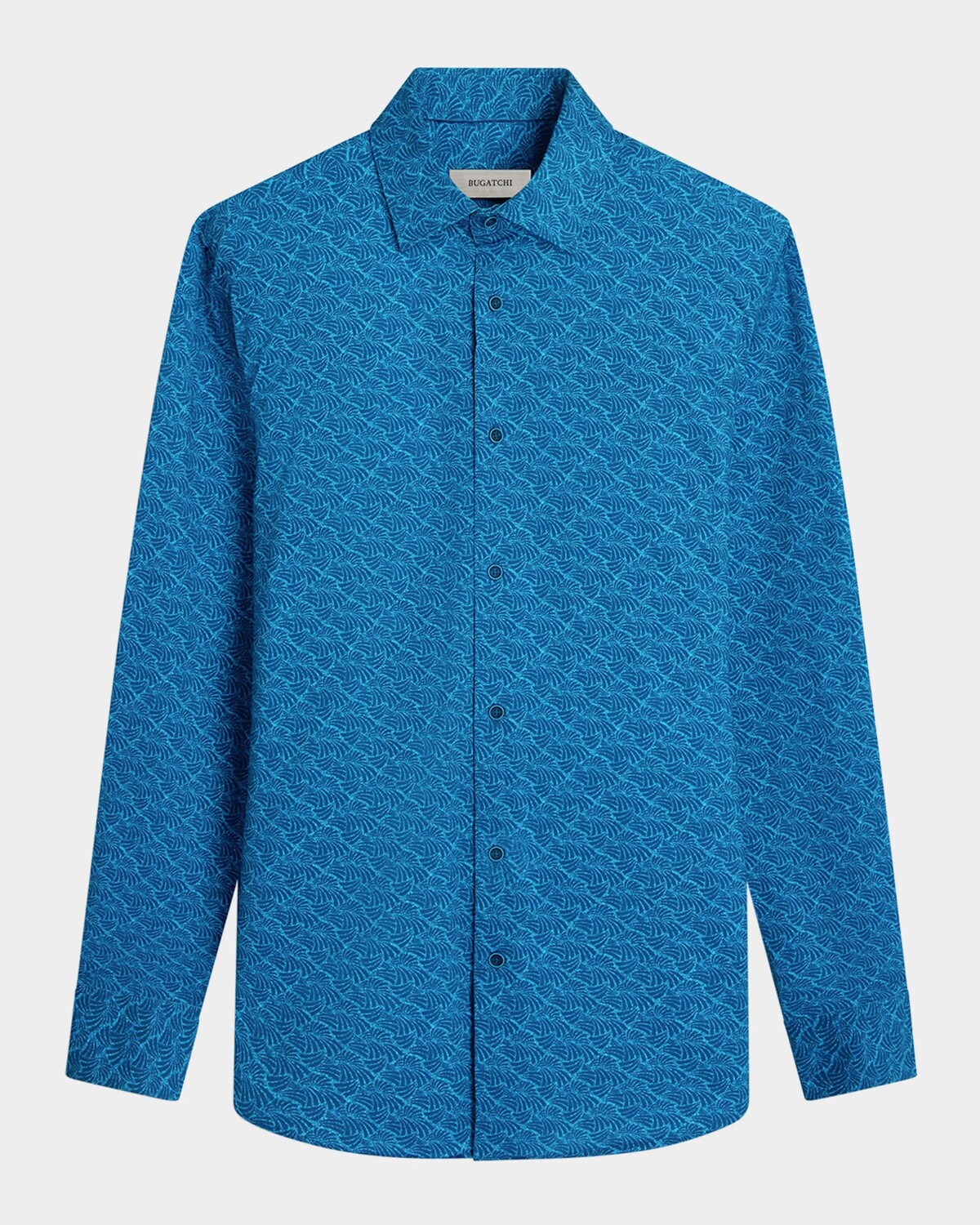 

Мужская спортивная рубашка James OoohCotton Bugatchi, цвет Night Blue