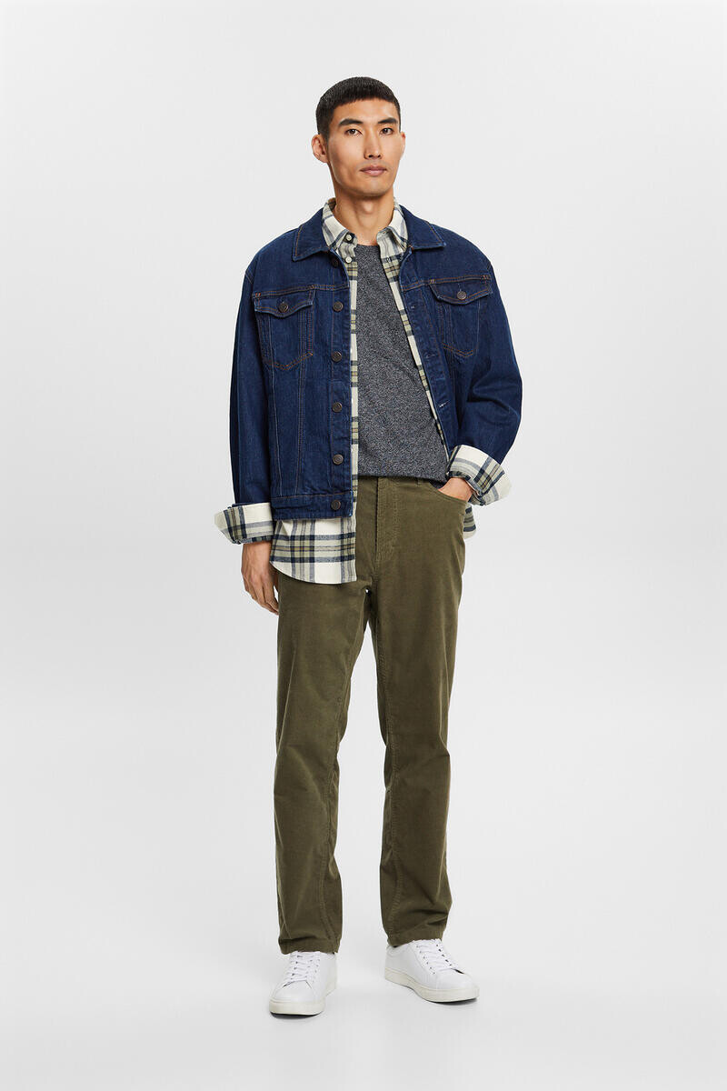 

Базовые брюки узкого кроя. Esprit, бледно-зеленый