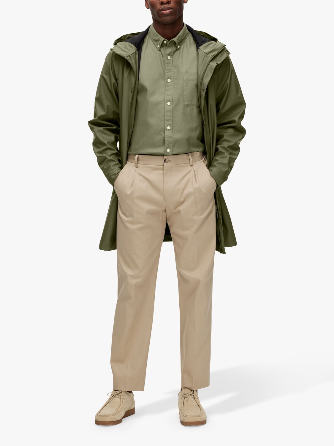 

Брюки SELECTED HOMME Comfort Gibson, песочный, Бежевый