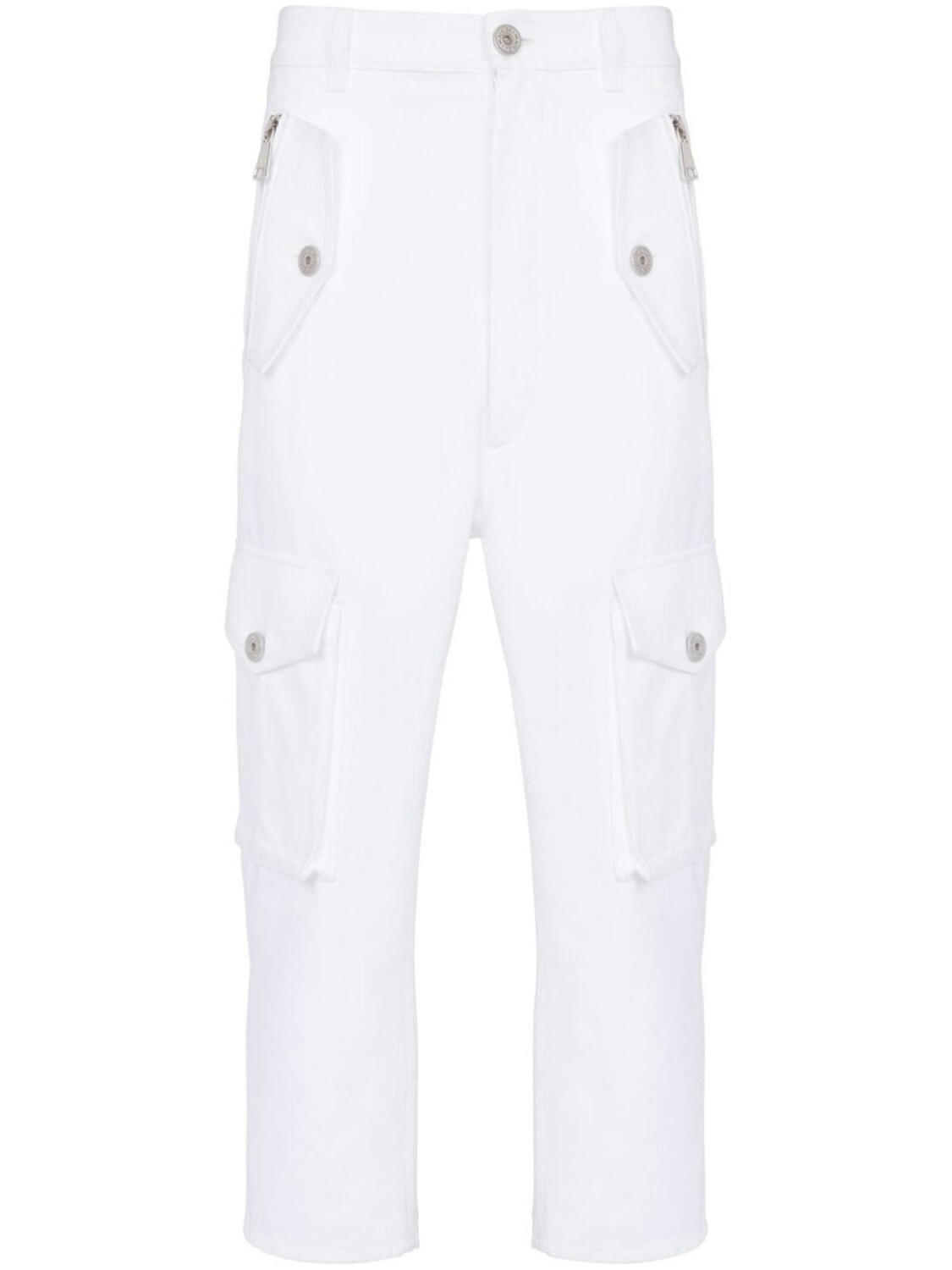

Balmain укороченные брюки карго, белый