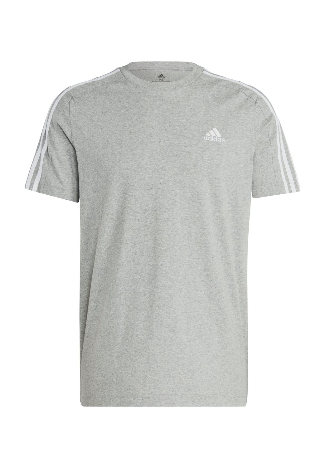 

Спортивная футболка, хлопок, мужская adidas, цвет Mgreyh White