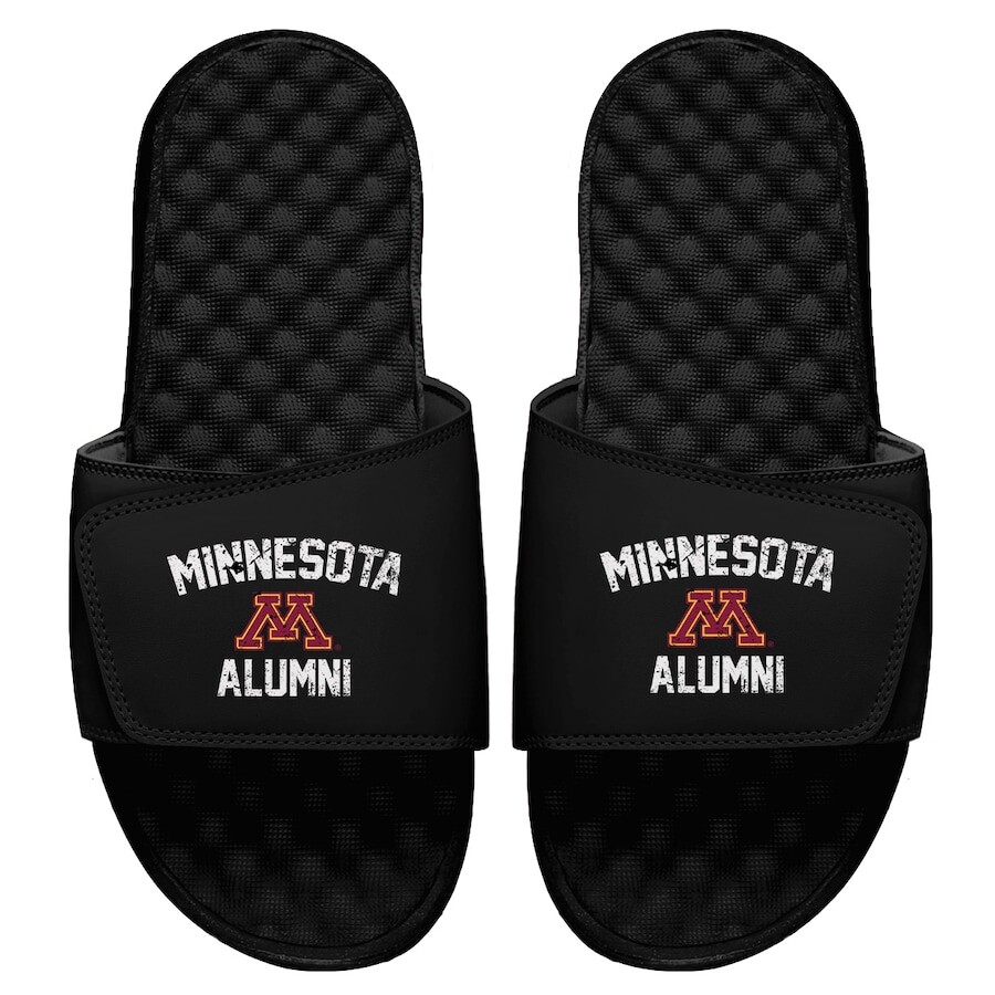 

Шлепанцы ISlide Minnesota Golden Gophers, черный