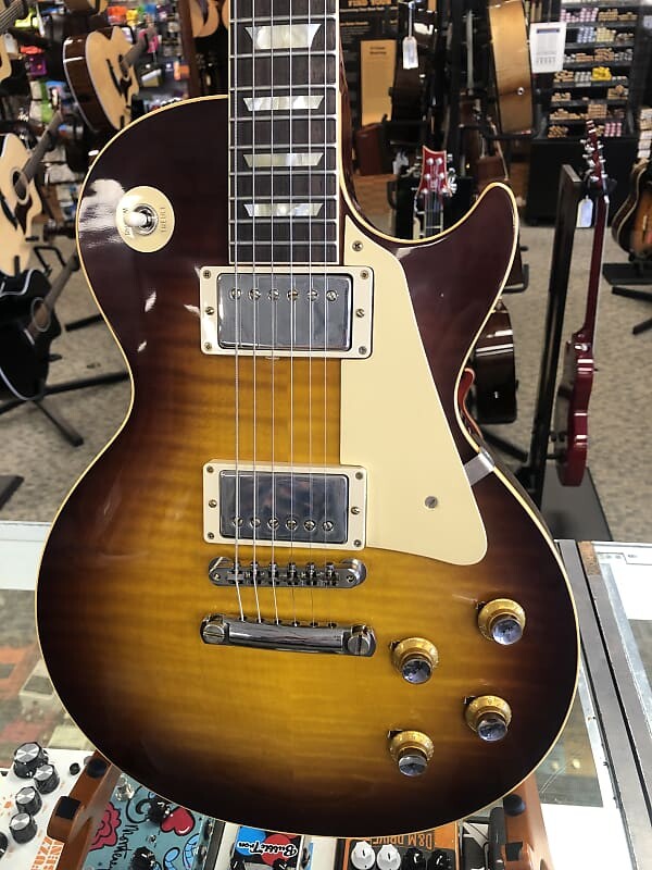 

Электрогитара Gibson 1960 Reissue Les Paul 2021 Dark Burst 8.7lbs