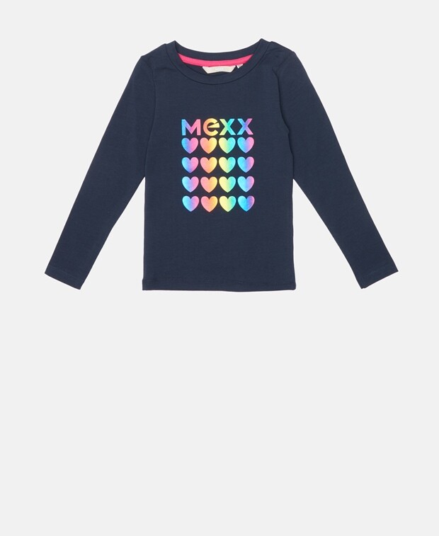 

Топ с длинными рукавами Mexx, темно-синий