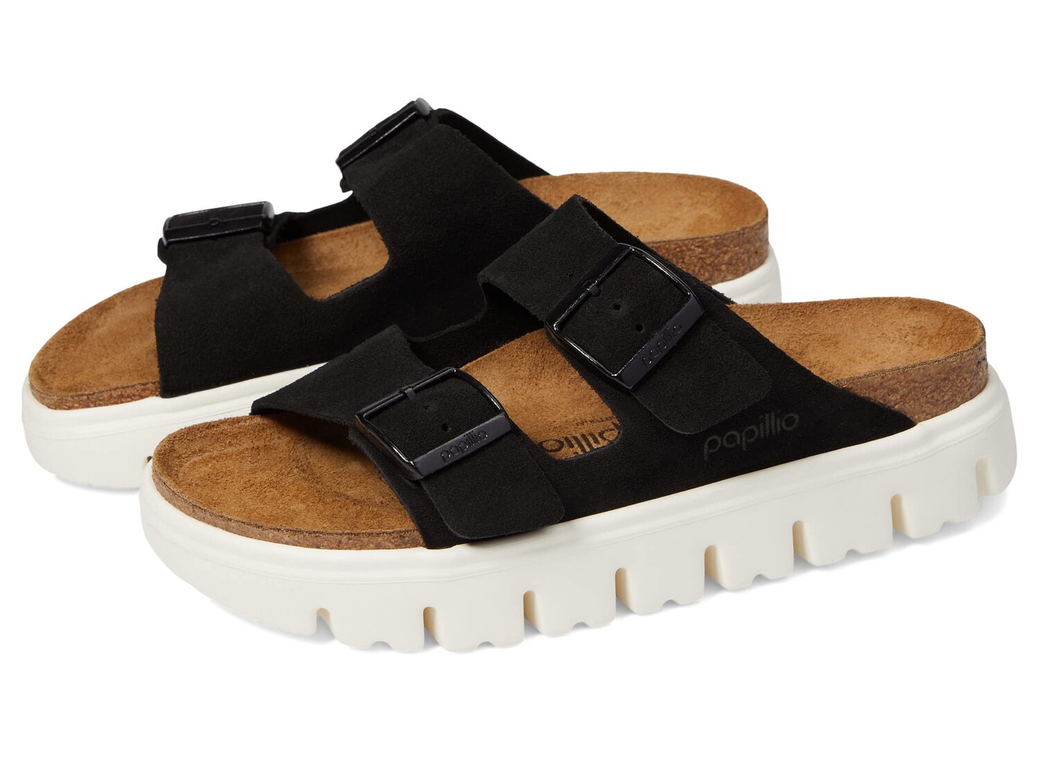 

Сандалии Birkenstock Papillio by Birkenstock Arizona Chunky Platform Sandal, черный