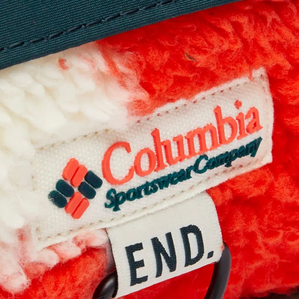 Columbia END. Флисовая поясная сумка 'Douglas Fir' из коллаборации с, красный