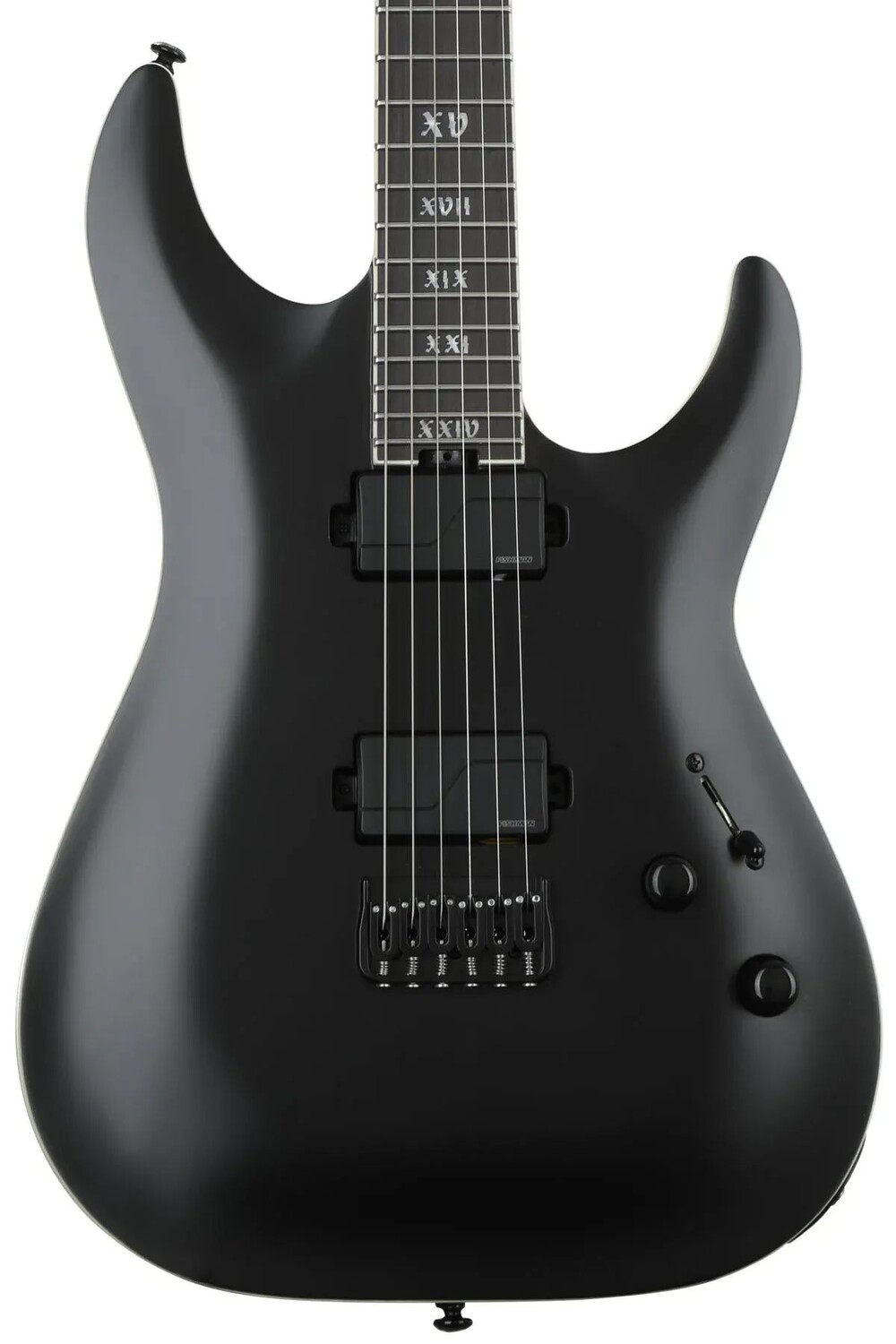 

Schecter C-1 SLS Evil Twin — сатиновый черный