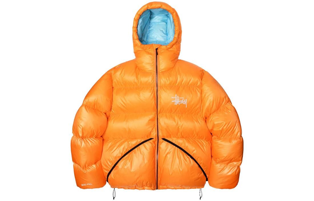

Пуховик Stussy Micro Ripstop Оранжевый