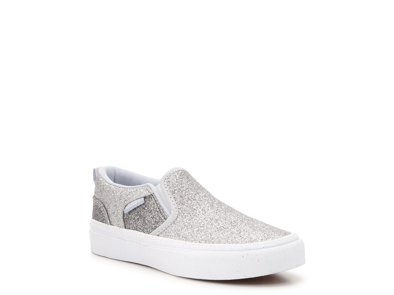 

Кроссовки детские Vans Asher, серебряный