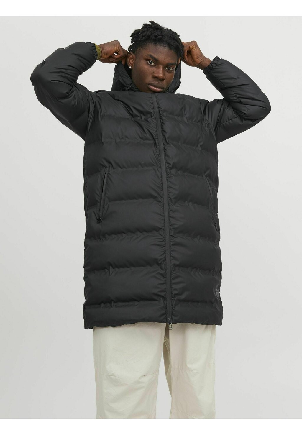 

Зимнее пальто Jack & Jones, черное, Черный